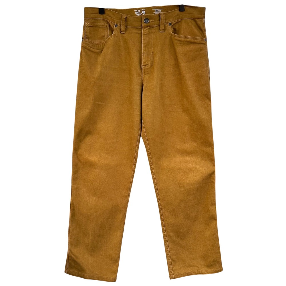 Mountain Hardwear Passenger 5 Pocket Pants Mens 32/30 Corozo Nut Brown/Gold